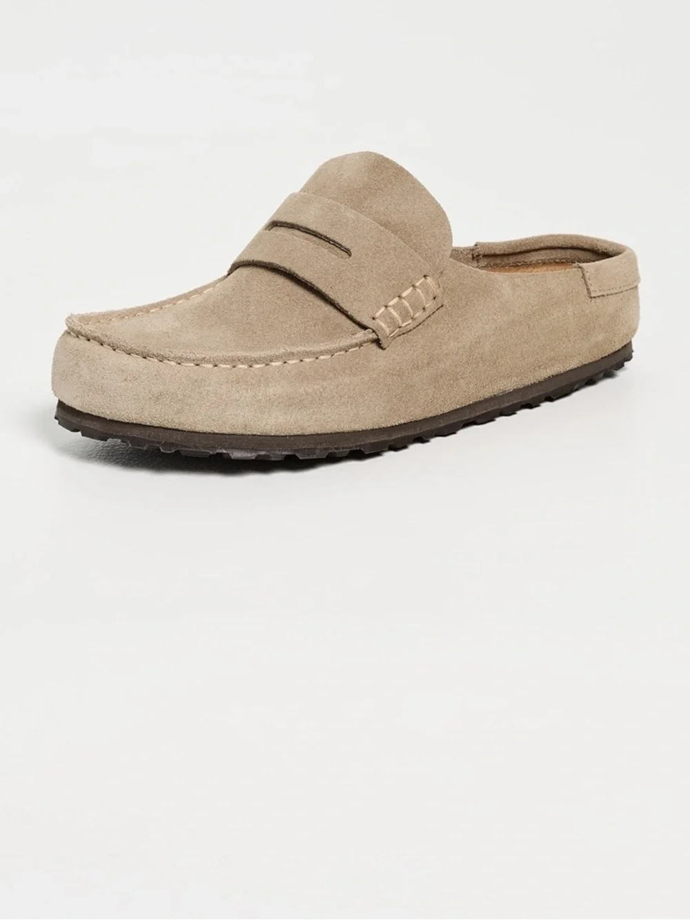 Birkenstock NAPLES WRAPPED Suede Slip-On Loafers NEW